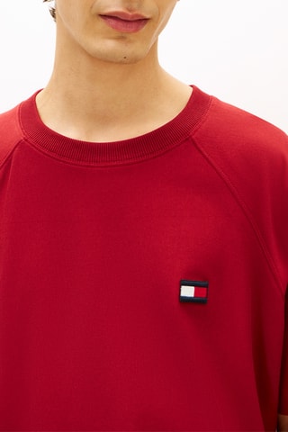T-shirt relaxed - Rouge