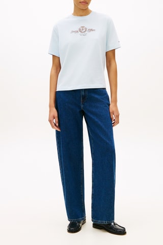 T-shirt relaxed - Ciel