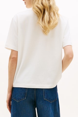 T-shirt relaxed - Blanc