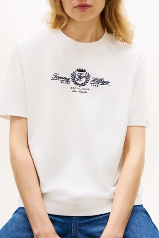T-shirt relaxed - Blanc
