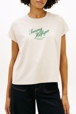 T-shirt relaxed - Beige