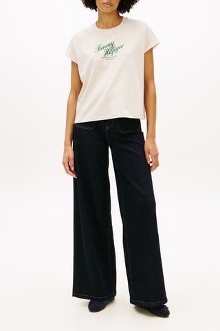 T-shirt relaxed - Beige