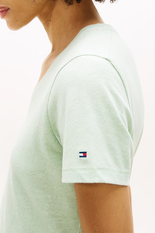 T-shirt en lin - Vert
