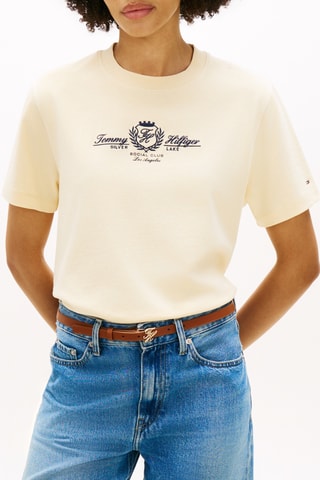 T-shirt relaxed - Beige