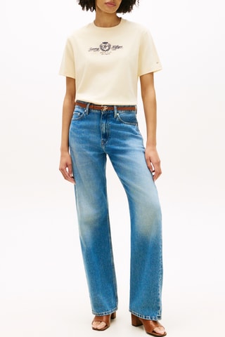 T-shirt relaxed - Beige