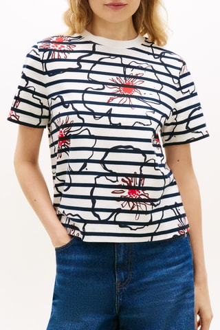 T-shirt regular - Bleu marine