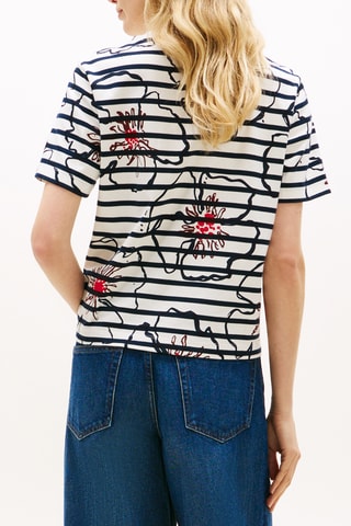 T-shirt regular - Bleu marine