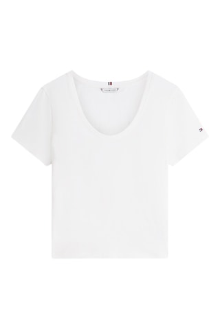 T-shirt en lin - Blanc
