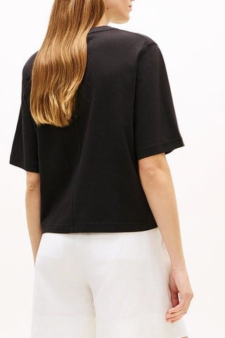 T-shirt relaxed - Noir