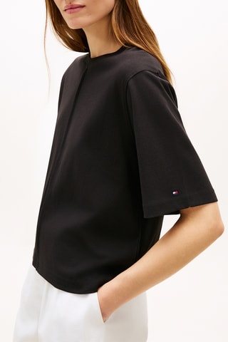T-shirt relaxed - Noir