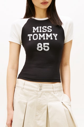 T-shirt slim - Noir