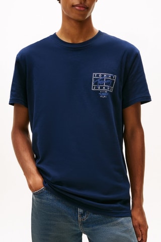 T-shirt regular - Bleu nuit