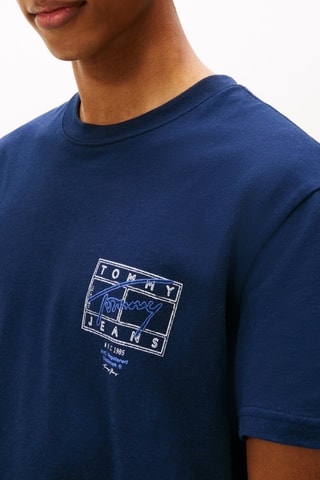 T-shirt regular - Bleu nuit