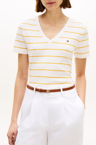 T-shirt slim - Blanc