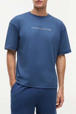 T-shirt de pyjama - Bleu canard