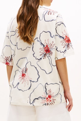 T-shirt relaxed oversize - Blanc