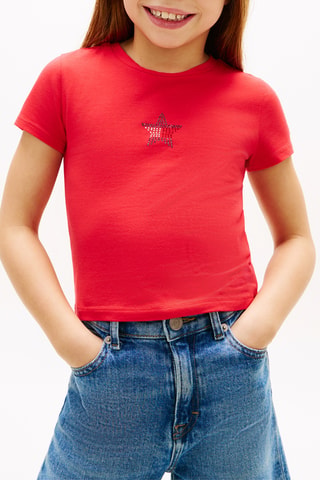 T-shirt slim - Rouge