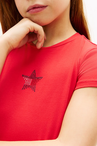 T-shirt slim - Rouge