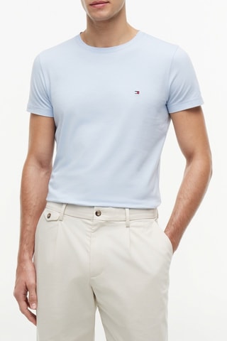 T-shirt slim - Ciel