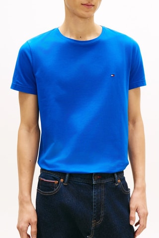 T-shirt slim - Bleu roi