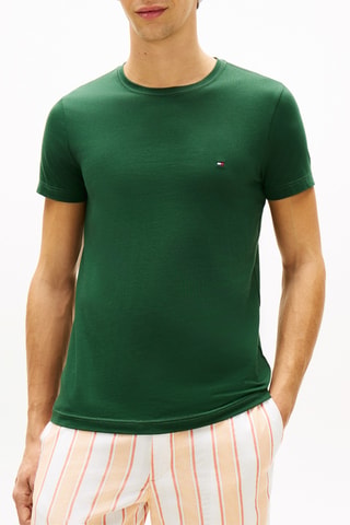 T-shirt slim - Vert foncé