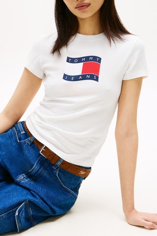 T-shirt slim - Blanc