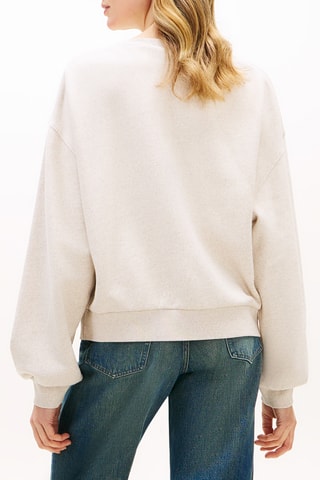 Sweat relaxed - Beige chiné