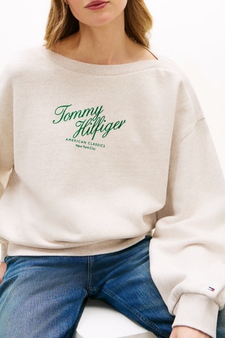 Sweat relaxed - Beige chiné