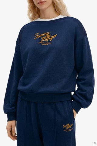 Sweat relaxed - Bleu marine