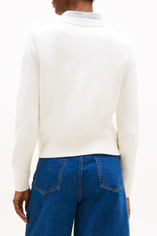 Sweat en coton biologique - Ivoire