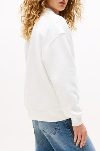 Sweat en coton biologique - Blanc