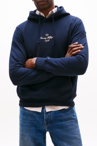 Sweat à capuche - Bleu marine