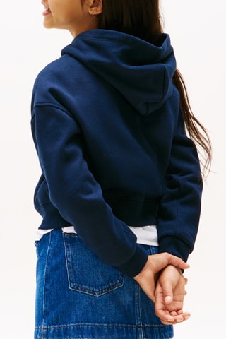 Sweat à capuche - Bleu