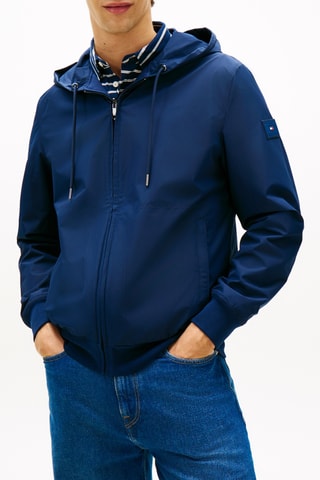 Sweat réversible à capuche - Bleu marine
