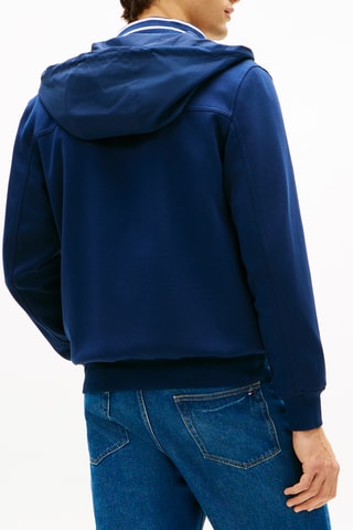 Sweat réversible à capuche - Bleu marine