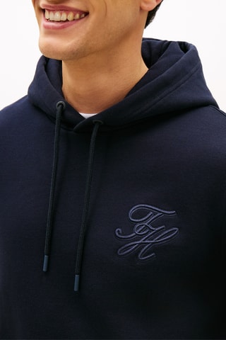 Sweat à capuche - Bleu nuit