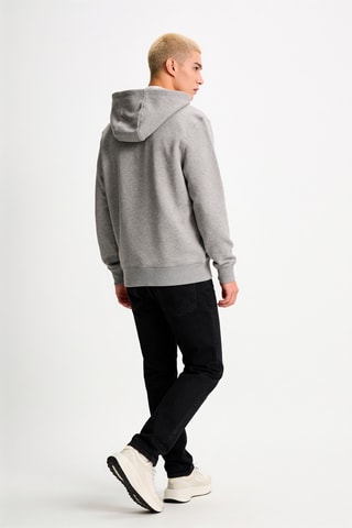 Sweat à capuche - Gris chiné