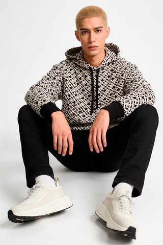 Sweat à capuche - Beige