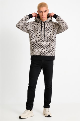 Sweat à capuche - Blanc