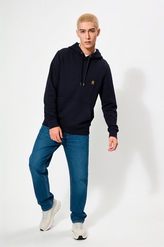 Sweat à capuche - Bleu marine