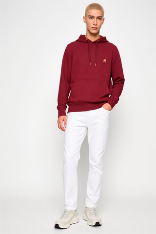 Sweat à capuche - Bordeaux