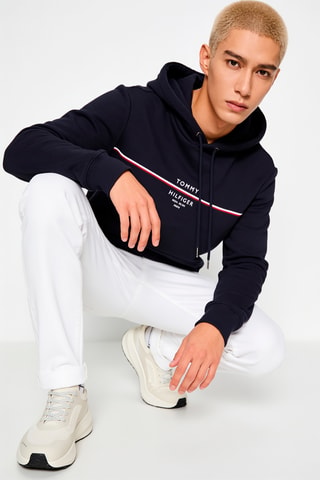 Felpa con cappuccio - Navy