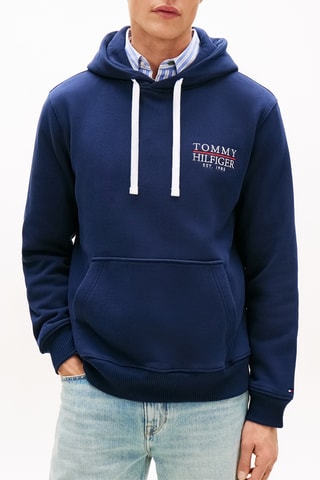 Sweat à capuche - Bleu marine