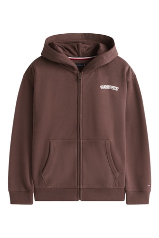 Sweat à capuche - Marron foncé