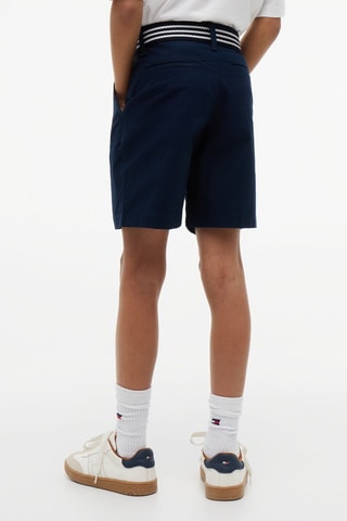 Short loose - Bleu marine et blanc