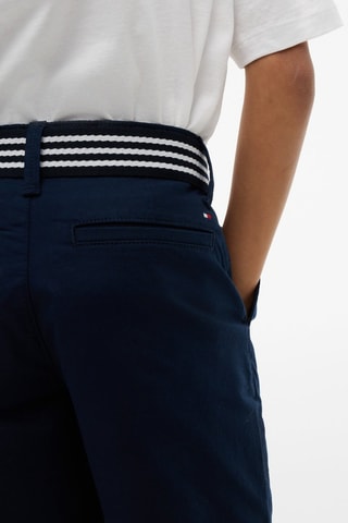 Short loose - Bleu marine et blanc
