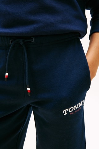 Short - Bleu nuit et blanc
