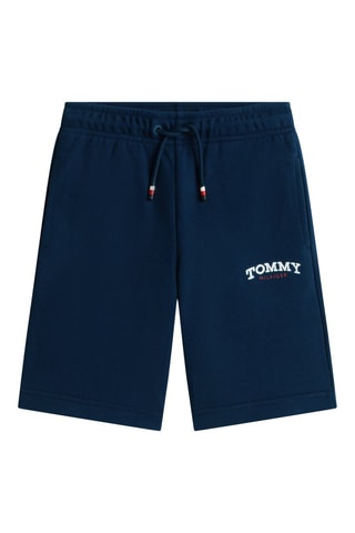 Short - Bleu nuit et blanc