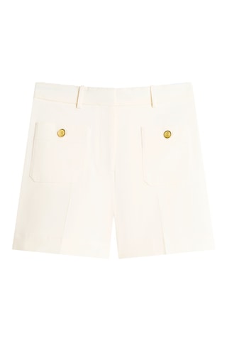 Short en coton biologique - Ecru