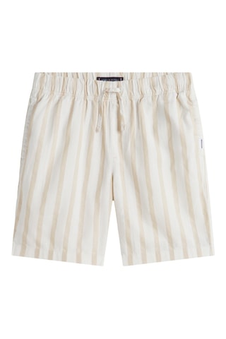 Short relaxed en lin - Beige